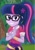 Size: 906x1280 | Tagged: safe, artist:nadiakaizane, derpibooru import, sci-twi, twilight sparkle, better together, equestria girls, cute, female, geode of telekinesis, glasses, grin, looking at you, magical geodes, music festival outfit, ponytail, smiling, solo, twiabetes