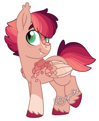 Size: 692x850 | Tagged: safe, artist:strawberry-spritz, derpibooru import, oc, hybrid, pegasus, male, simple background, solo, transparent background