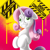 Size: 1024x1024 | Tagged: safe, artist:jphyperx, derpibooru import, sweetie belle, pony, unicorn, 404, bipedal, crazy face, derp, faic, grin, nervous, older, older sweetie belle, puberty, simple background, smiling, solo, squee, street sign