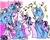 Size: 1950x1550 | Tagged: safe, artist:love2gruel, derpibooru import, starlight glimmer, trixie, pony, unicorn, female, lesbian, shipping, startrix