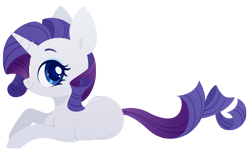 Size: 4000x2423 | Tagged: safe, artist:belka-sempai, derpibooru import, rarity, pony, unicorn, colored pupils, cute, female, high res, lying down, mare, profile, prone, raribetes, simple background, solo, transparent background