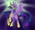 Size: 970x823 | Tagged: safe, artist:catlover1672, derpibooru import, twilight sparkle, twilight sparkle (alicorn), alicorn, pony, big crown thingy, boots, clothes, corrupted, corrupted twilight sparkle, crown, dark, dark equestria, dark magic, dark queen, dark twilight, dark twilight sparkle, dark world, darklight, darklight sparkle, element of magic, evil twilight, female, flowing hair, glowing horn, hoof shoes, horn, jewelry, magic, necklace, older, older twilight, peytral, possessed, purple background, queen of shadows, queen twilight, queen twilight sparkle, regalia, shoes, simple background, sombra eyes, tiara, twilight is anakin, tyrant sparkle