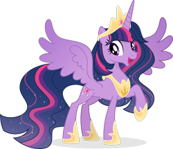 Size: 6005x5173 | Tagged: safe, artist:pumpkinpieforlife, derpibooru import, twilight sparkle, twilight sparkle (alicorn), alicorn, pony, absurd resolution, alternate design, older, older twilight, simple background, solo, transparent background, vector