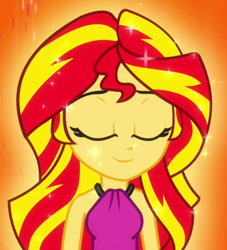 Size: 566x622 | Tagged: safe, derpibooru import, screencap, sunset shimmer, equestria girls, rainbow rocks, cropped, solo