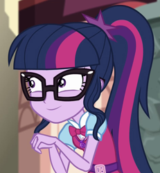 Size: 944x1022 | Tagged: safe, derpibooru import, screencap, sci-twi, twilight sparkle, equestria girls, movie magic, spoiler:eqg specials, cropped, cute, solo, twiabetes