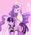 Size: 3000x3429 | Tagged: safe, artist:rizzych, derpibooru import, princess twilight 2.0, twilight sparkle, twilight sparkle (alicorn), unicorn twilight, alicorn, unicorn, the last problem, beautiful, book, duality, mlp fim's tenth anniversary, older, older twilight, self ponidox, simple background