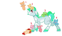 Size: 1000x584 | Tagged: safe, artist:thieeur-nawng, derpibooru import, oc, oc only, alicorn, earth pony, pony, alicorn oc, baby, baby pony, bald, base used, earth pony oc, group, horn, male, simple background, stallion, white background, wings