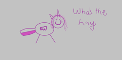 Size: 1360x674 | Tagged: safe, artist:twilyisbestpone, derpibooru exclusive, derpibooru import, twilight sparkle, alicorn, pony, female, gray background, intentionally bad, mare, simple background, smiling, stick pony, stylistic suck, wat, what the hay?, wings