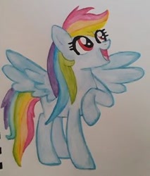 Size: 280x329 | Tagged: safe, artist:chewy-tartz, derpibooru import, rainbow dash, pegasus, pony, solo