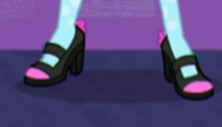 Size: 500x287 | Tagged: safe, derpibooru import, screencap, rarity, better together, display of affection, equestria girls, cropped, high heels, legs, pictures of legs, shoes