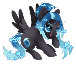 Size: 4067x3476 | Tagged: safe, artist:sorasku, derpibooru import, oc, oc:maelstrom, pegasus, pony, female, mare, simple background, solo, transparent background