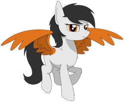 Size: 1854x1536 | Tagged: safe, artist:lonebigcity, derpibooru import, oc, oc:samara lavochkin soyuz, pegasus, pony, flying, simple background, solo, transparent background