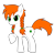 Size: 1083x1062 | Tagged: safe, artist:jedrek_123, derpibooru exclusive, derpibooru import, oc, oc only, oc:niki, braid, ear fluff, female, mare, raised tail, simple background, solo, tail, transparent background