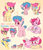 Size: 2000x2300 | Tagged: safe, artist:lilpinkghost, derpibooru import, oc, oc only, earth pony, pegasus, pony, babies, colt, cute, family, female, filly, glasses, headphones, male, mare, mommy, pink, shy, simple background, smiling, solo, tiny, tiny ponies