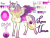 Size: 1024x775 | Tagged: safe, artist:malinraf1615, derpibooru import, oc, oc:love venom, changepony, hybrid, interspecies offspring, male, offspring, parent:princess flurry heart, parent:thorax, parents:flurrax, reference sheet, simple background, solo, transparent background