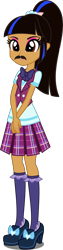 Size: 1347x5316 | Tagged: safe, artist:nightred15, derpibooru import, edit, sour sweet, oc, oc:naranjita, human, equestria girls, friendship games, clothes, crystal prep academy uniform, facial hair, human coloration, humanized, mexican, moustache, mustache girl, realism edits, school uniform, simple background, solo, transparent background, vector, vector edit