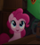 Size: 421x465 | Tagged: safe, derpibooru import, screencap, pinkie pie, bird, earth pony, parrot, pony, my little pony: the movie, cropped, cute, diapinkes, female, missing eyelashes, pirate, time to be awesome