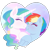 Size: 600x600 | Tagged: safe, artist:strawberry-spritz, derpibooru import, princess celestia, rainbow dash, alicorn, pegasus, pony, dashlestia, female, lesbian, nuzzling, shipping, simple background, transparent background