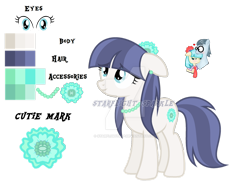 Size: 1280x1004 | Tagged: safe, artist:starflightmlp, derpibooru import, coco pommel, silver shill, oc, oc:material bio, pony, floppy ears, jewelry, necklace, offspring, parent:coco pommel, parent:silver shill, parents:cocoshill, pearl necklace, reference sheet, simple background, transparent background