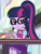 Size: 724x942 | Tagged: safe, derpibooru import, screencap, sci-twi, twilight sparkle, equestria girls, mirror magic, spoiler:eqg specials, burger, cropped, food, hamburger, solo