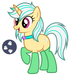 Size: 2667x2667 | Tagged: safe, artist:willow krick, derpibooru import, oc, oc only, oc:anna karenna, unicorn, simple background, solo, white background