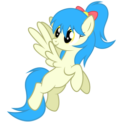 Size: 2667x2667 | Tagged: safe, artist:willow krick, derpibooru import, oc, oc only, oc:萱叶, pegasus, pegasus oc, simple background, solo, white background, wings