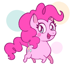 Size: 1484x1320 | Tagged: safe, artist:sallyzone, derpibooru import, pinkie pie, earth pony, pony, cute, diapinkes, female, mare, open mouth, simple background, solo, white background