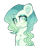 Size: 1920x1759 | Tagged: safe, artist:nightingalewolfie, derpibooru import, oc, oc:precious prentiss, earth pony, pony, bust, female, mare, portrait, simple background, solo, transparent background