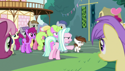 Size: 1920x1080 | Tagged: safe, derpibooru import, screencap, berry punch, berryshine, bon bon, cheerilee, daisy, flower wishes, lily, lily valley, maud pie, mudbriar, pipsqueak, silver spoon, slate sentiments, sweetie drops, tender brush, winter lotus, earth pony, the ending of the end, colt, female, friendship student, male