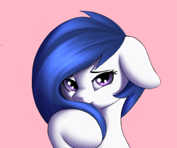 Size: 1995x1671 | Tagged: safe, artist:derpx1, derpibooru import, oc, oc only, oc:sirius dreams, bust, female, mare, portrait, shy, simple background, solo