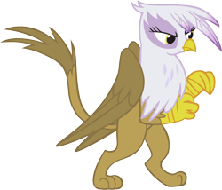 Size: 5236x4492 | Tagged: safe, artist:memnoch, derpibooru import, gilda, griffon, absurd resolution, simple background, solo, transparent background, vector