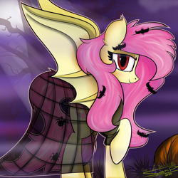 Size: 4000x4000 | Tagged: safe, artist:ser-p, derpibooru import, fluttershy, bat pony, pony, absurd resolution, bat ponified, clothes, dress, flutterbat, race swap, solo