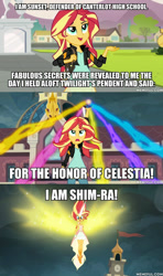 Size: 600x1011 | Tagged: safe, derpibooru import, edit, edited screencap, screencap, sunset shimmer, equestria girls, friendship games, caption, daydream shimmer, image macro, she-ra and the princesses of power, text