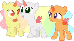 Size: 2318x1289 | Tagged: safe, artist:rerorir, derpibooru import, oc, oc only, alicorn, pony, surf and/or turf, alicorn oc, bald, female, filly, horn, looking up, open mouth, raised hoof, simple background, smiling, transparent background, wings
