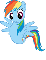 Size: 393x512 | Tagged: safe, alternate version, anonymous artist, derpibooru import, rainbow dash, pegasus, pony, /mlp/, cursed image, drawthread, no legs, simple background, solo, transparent background, vector, wat