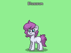 Size: 2048x1536 | Tagged: safe, derpibooru import, blossom, pony, g1, mlp fim's tenth anniversary, pony town