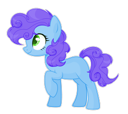 Size: 2824x2520 | Tagged: safe, artist:lazuli, artist:thieeur-nawng, derpibooru import, oc, oc only, earth pony, pony, base used, earth pony oc, raised hoof, simple background, smiling, solo, transparent background