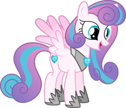 Size: 6634x5700 | Tagged: safe, artist:digimonlover101, derpibooru import, princess flurry heart, alicorn, pony, absurd resolution, armor, cutie mark, female, mare, older, older flurry heart, simple background, solo, transparent background