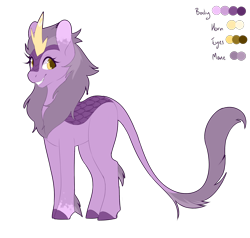 Size: 1902x1809 | Tagged: safe, artist:vitrei, derpibooru import, oc, oc only, oc:nebula eclipse, kirin, kirin oc, reference sheet, simple background, solo, transparent background