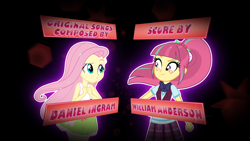 Size: 1920x1080 | Tagged: safe, derpibooru import, screencap, fluttershy, sour sweet, equestria girls, friendship games, credits, female, opening credits