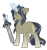 Size: 878x938 | Tagged: safe, artist:silentwolf-oficial, derpibooru import, oc, oc only, pony, unicorn, glowing horn, horn, magic, signature, simple background, solo, sword, telekinesis, transparent background, unicorn oc, weapon