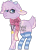Size: 386x539 | Tagged: safe, artist:sweethearttarot, derpibooru import, oc, oc only, pony, clothes, floppy ears, scarf, simple background, socks, striped socks, transparent background
