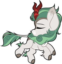 Size: 510x527 | Tagged: safe, artist:sweethearttarot, derpibooru import, oc, oc only, kirin, pony, simple background, solo, transparent background