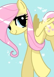 Size: 425x609 | Tagged: safe, artist:tomizawa96, derpibooru import, fluttershy, pegasus, pony, cute, solo