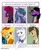 Size: 1080x1290 | Tagged: safe, artist:sugar0612, derpibooru import, doctor whooves, king sombra, sunburst, tempest shadow, oc, oc:day dreamer, oc:luminauris, dracony, dragon, earth pony, hybrid, pony, unicorn, :p, book, bow, broken horn, bust, curved horn, eyes closed, female, glasses, glowing horn, hair bow, horn, magic, male, mare, six fanarts, smiling, sombra eyes, sparking horn, stallion, telekinesis, tongue out, unicorn oc