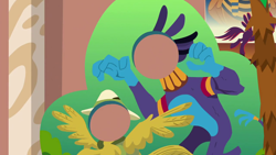 Size: 1280x720 | Tagged: safe, derpibooru import, screencap, ahuizotl, daring do, stranger than fan fiction, background, no pony, scenic ponyville