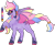 Size: 950x770 | Tagged: safe, artist:velnyx, derpibooru import, oc, oc:rainbow rave, bat pony, pony, female, mare, reference, simple background, solo, transparent background