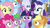 Size: 1920x1080 | Tagged: safe, derpibooru import, screencap, applejack, fluttershy, pinkie pie, princess cadance, princess flurry heart, rainbow dash, rarity, shining armor, spike, twilight sparkle, twilight sparkle (alicorn), alicorn, dragon, earth pony, pegasus, pony, unicorn, the ending of the end, mane seven, mane six, winged spike