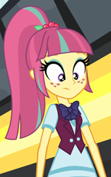 Size: 596x948 | Tagged: safe, derpibooru import, screencap, sour sweet, equestria girls, friendship games, cropped, solo