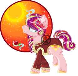 Size: 578x567 | Tagged: safe, artist:keeka-snake, derpibooru import, oc, oc only, pony, unicorn, magic, magical lesbian spawn, male, offspring, parent:princess cadance, parent:sunset shimmer, parents:sunsetdance, simple background, solo, stallion, transparent background